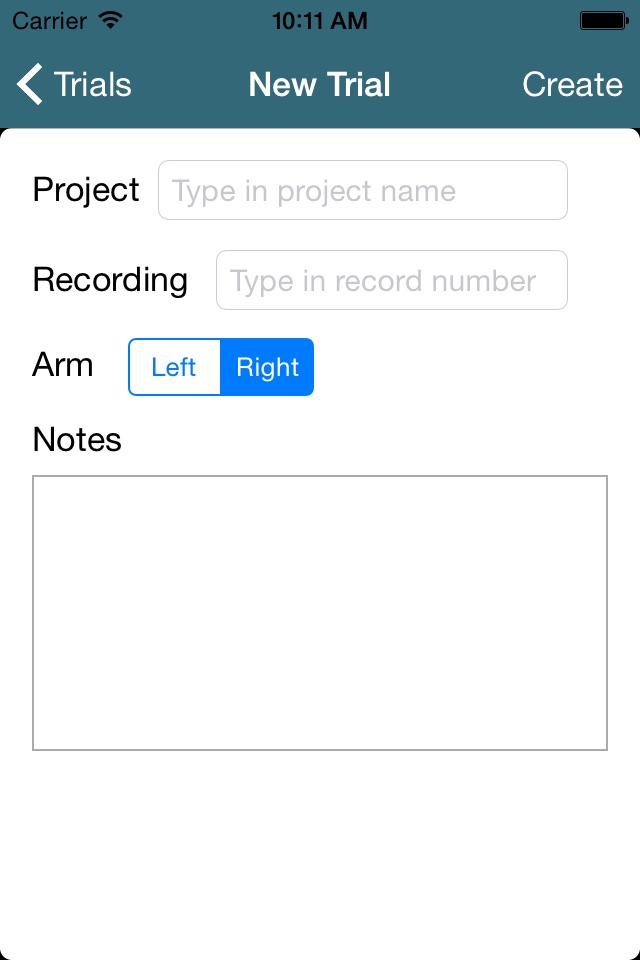 ErgoArmMeter screenshot 3