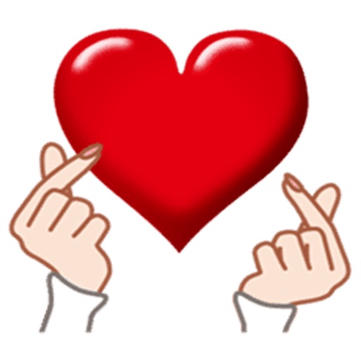 Heart Stickers for iMessage