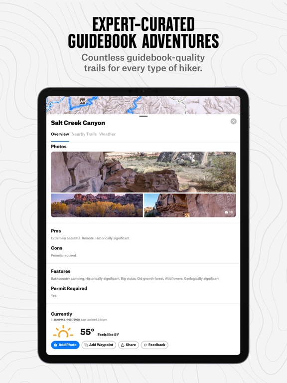 onX Backcountry: 3D Trail Mapsのおすすめ画像1