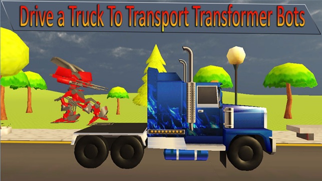 X Ray Robot Transport Semi Truck Parking Simulator(圖4)-速報App