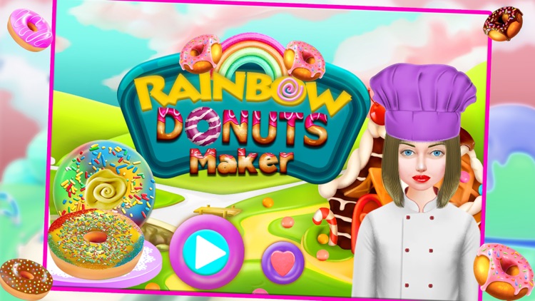 Rainbow Donuts Makers – Baking Chef