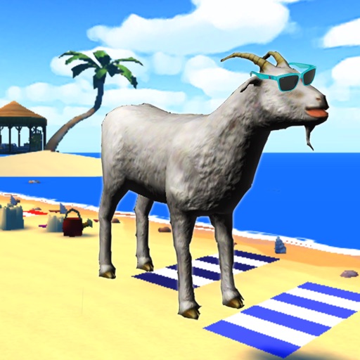 Goat Frenzy Simulator 2 : Beach Party Icon