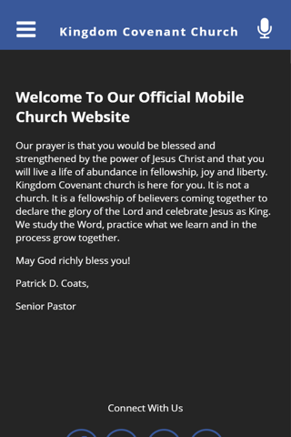 Kingdom Covenant Church screenshot 2