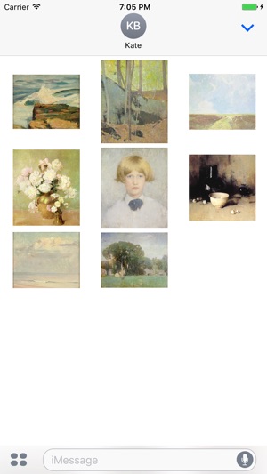 Emil Carlsen Artworks Stickers(圖3)-速報App