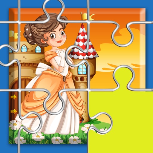 Party Princess Jigsaw Puzzle for Kids Icon