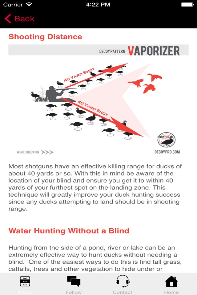 Duck Hunting Spreads & Diagrams - Duck Hunting App screenshot 4