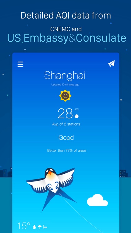 China Air Quality Index,AQI,PM2.5 / PureSky