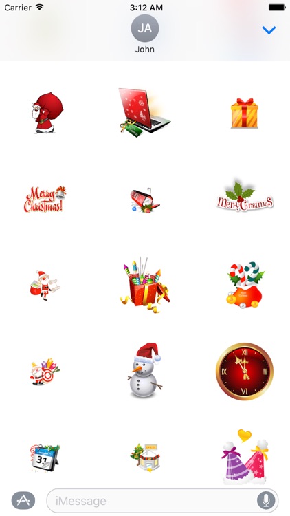 Christmas Sticker For iMessage App