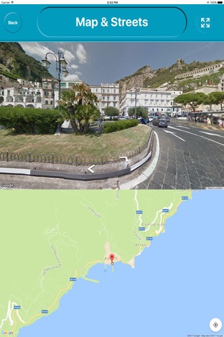 Amalfi Coast Offiline Map Navigation ( E Maps) screenshot 4
