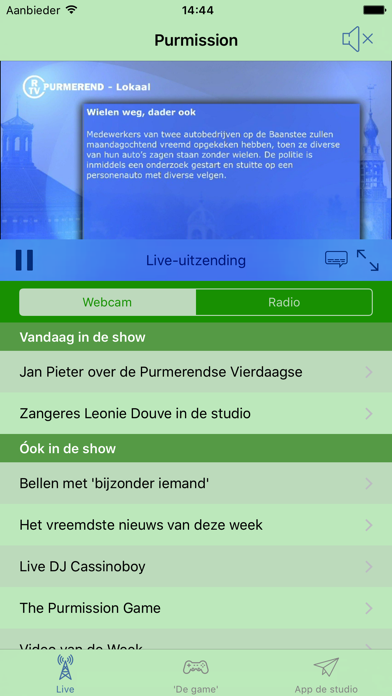 How to cancel & delete Purmission - RTV Purmerend from iphone & ipad 3