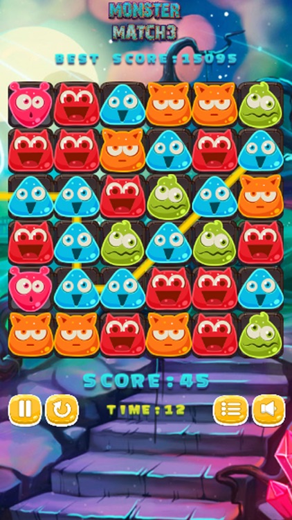 Monster Puzzle Match 3 Game