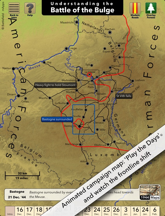Battlefield mApps: Battle of the Bulge