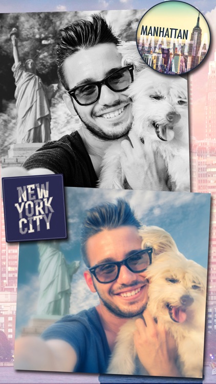 New York photo editor – NYC stickers and effects
