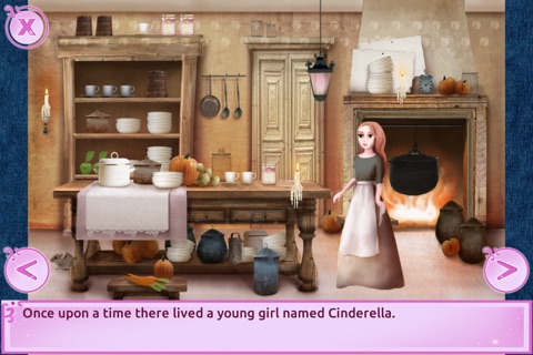 Cinderella Lite - Fairy tale with mini-games screenshot 2