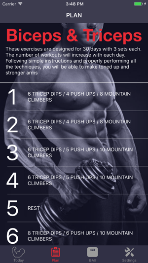 Biceps & Triceps Arm Workout(圖4)-速報App