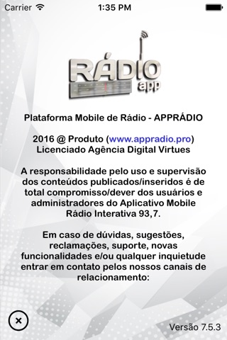 Rádio Interativa 93,7 screenshot 4