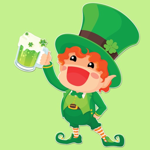 Cute St Patricks Day Sticker Pack icon