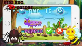 Game screenshot The Bug Animals Color Quiz mod apk