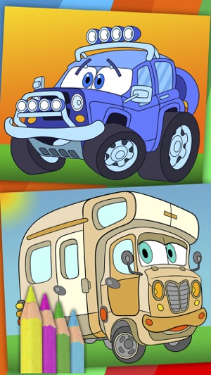 Cars coloring pages for kids – Pro(圖4)-速報App