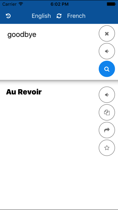 French English Translate screenshot 2