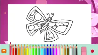 Screenshot 4 libro para colorear Ladybug para niño y niña iphone