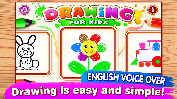 DRAWING for Kids FULL Coloring and Painting Games screenshot-0