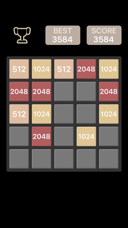 Black Board 2048 - The funniest Reverse Version screenshot-3