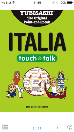 YUBISASHI English-ITALIA touch&talk