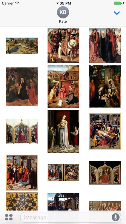 Gerard David - Artworks Stickers