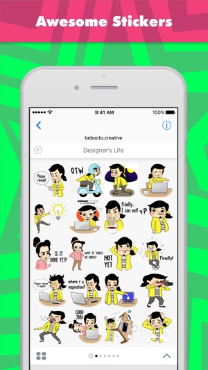 Designer's Life stickers by bebocto.creative(圖1)-速報App