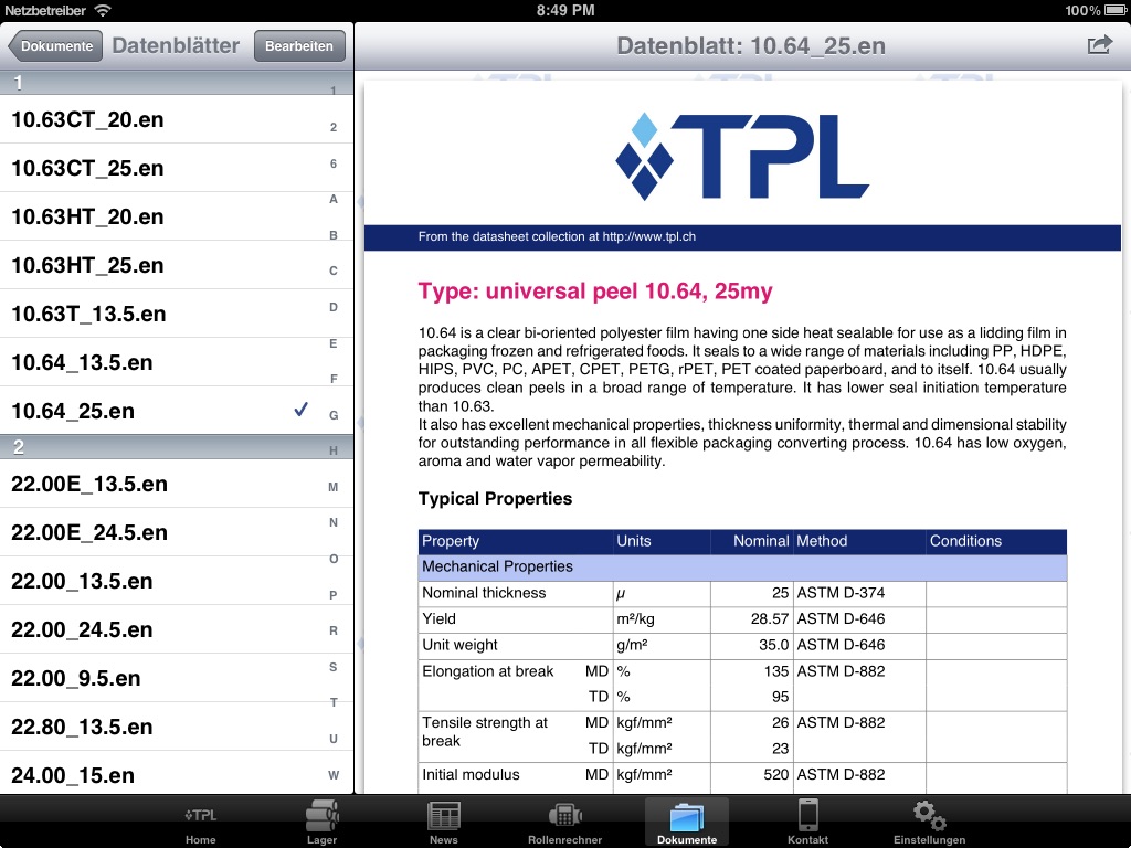 iTPL screenshot 3