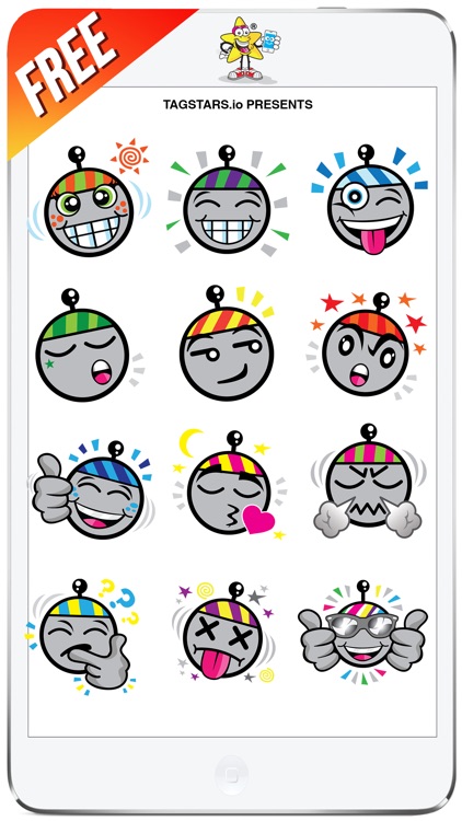 "Atom the Antenna 1.0" by TagStars.io™