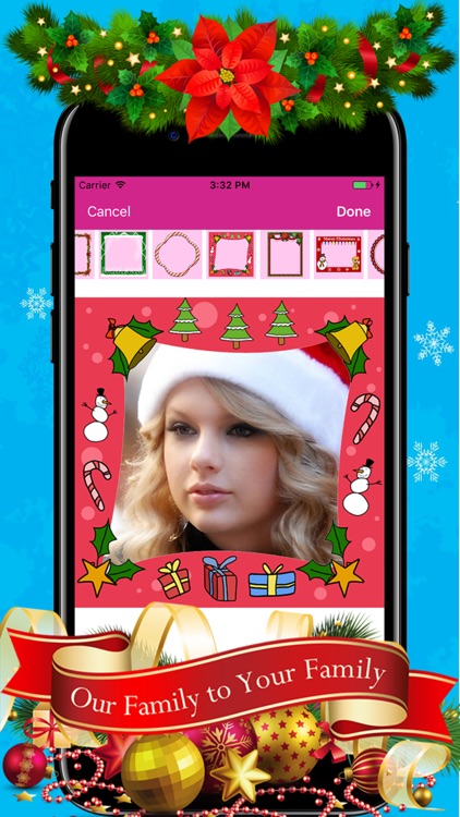 Insta Xmas Frames & Christmas Photo Stickers Booth screenshot-3