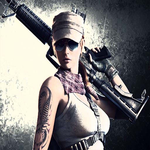 Sniper Assassin Killer 3D Icon