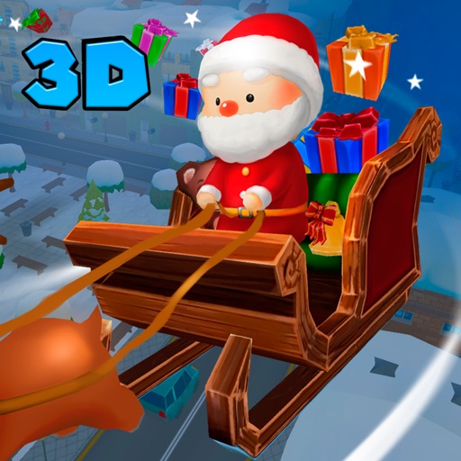 Santa Claus Games Gift Delivery 3D: Christrmis Snow Mission Santa