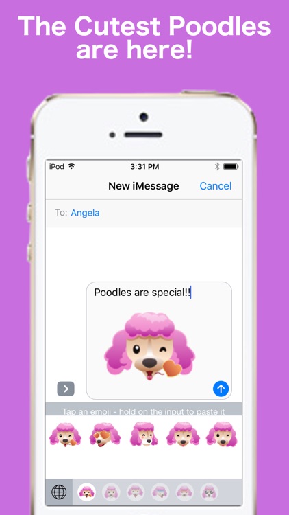 PoodleMojis - Emojis for Poodle Lovers!