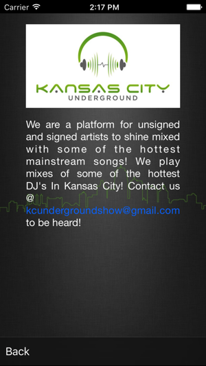 Kansas City Underground Radio(圖2)-速報App