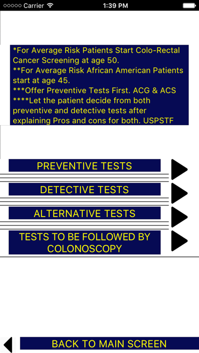 Colo-Rectal Cancer Screening screenshot 3