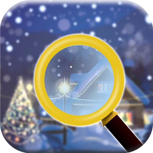 Christmas Snow Skiing:Hidden Objects Icon