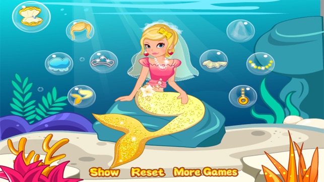 Princess Marmaid Salon spa Dress UP games girls(圖5)-速報App