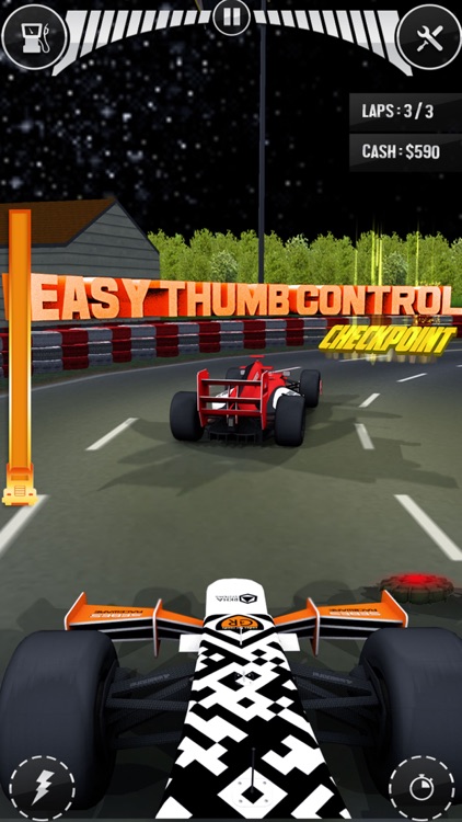 Thumb Car Racing- Real Formula Racing Car Games screenshot-3