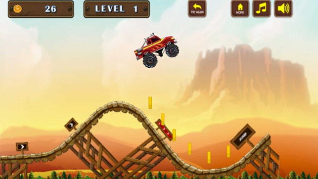 Monster Truck Madness - Truck Racing Games(圖2)-速報App