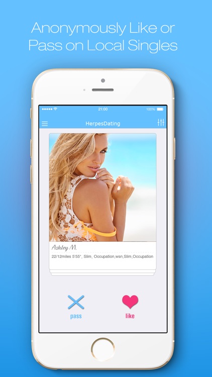 #1 Herpes Dating App for STD and HSV Singles!