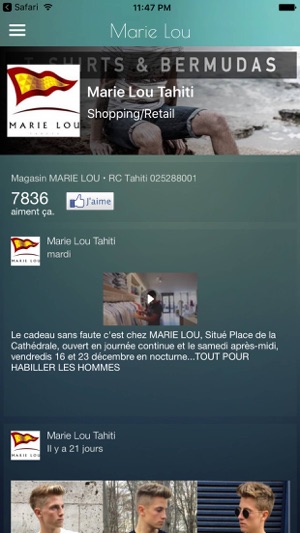 Marie lou Tahiti(圖2)-速報App