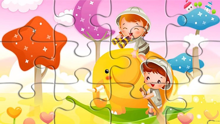 cartoons jigsaw puzzles for kids education