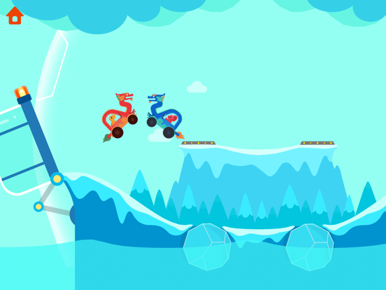 Dinosaur Smash Car Games screenshot 2