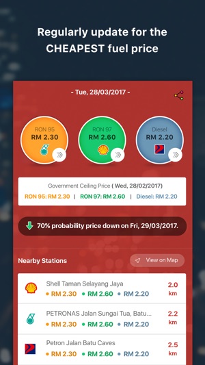 SyokDriver- Malaysia Cheapest Petrol/Die