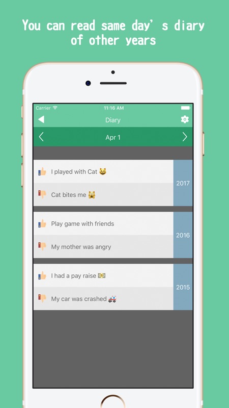 easy diary app