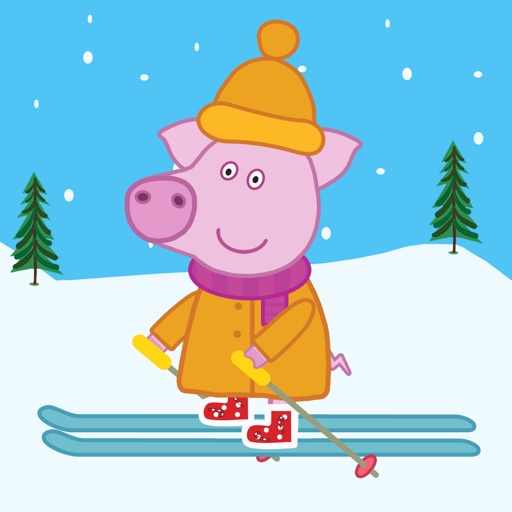 Mrs Pig Ski : Fun Skiing Holiday for kids & babies icon