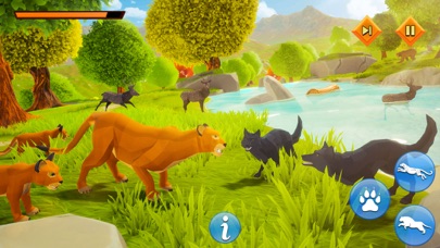 Panther Animal Life Simulator Screenshot on iOS